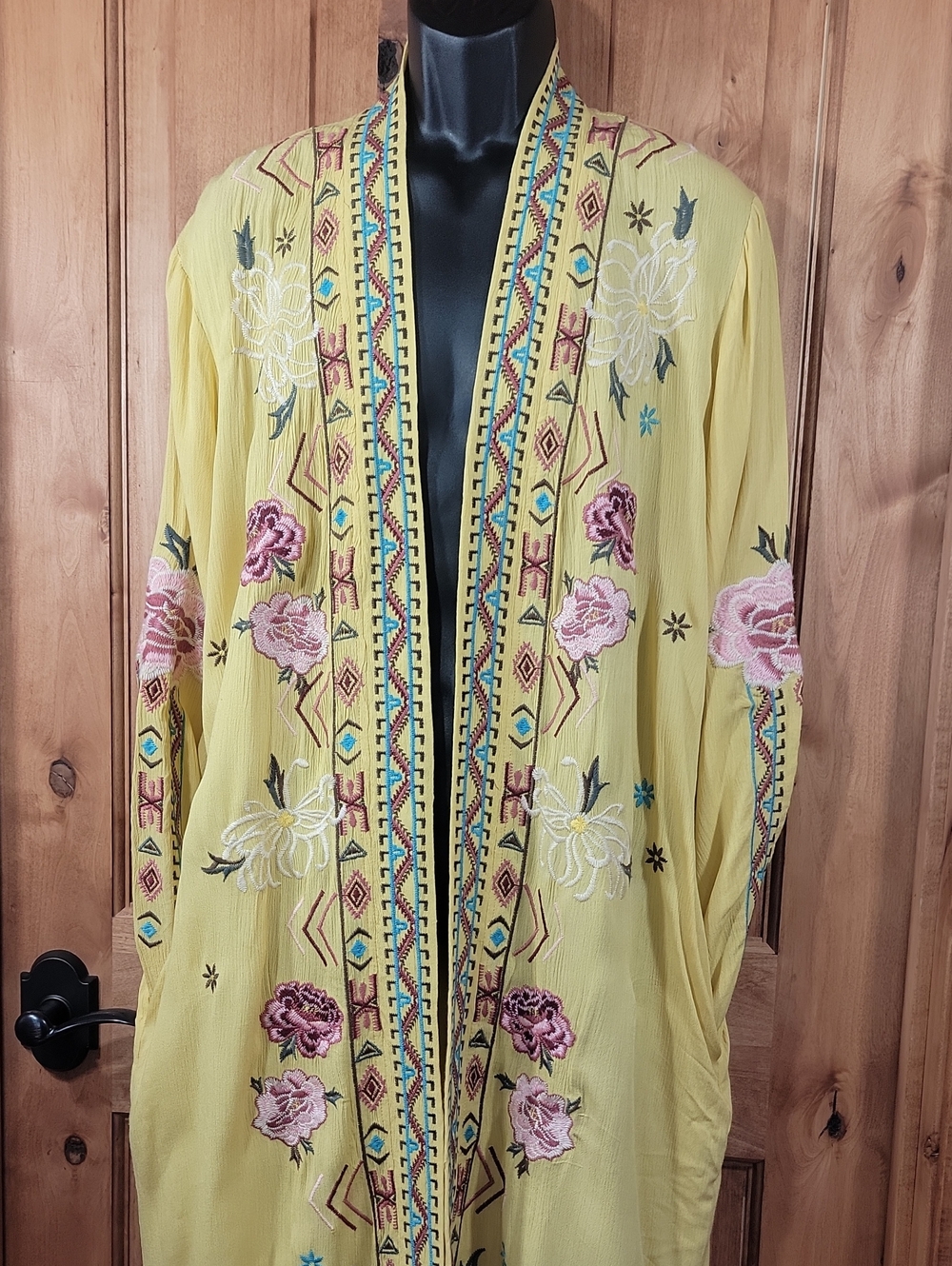 Paparazzi Embroidered Duster